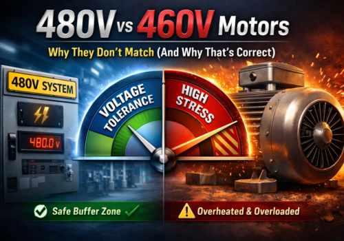 480V vs 460V motors