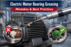 Electric Motor Bearing Greasing: Common Mistakes & Best Practices