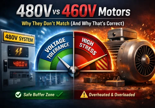 480V vs 460V motors